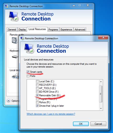 what does redirect smart cards mean in windows rdc|smart.